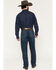 Image #3 - Wrangler 20X Men's 01MWX Dark Wash Competition Relaxed Bootcut Jeans, Vintage Blue, hi-res