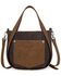 Image #2 - Wrangler Women's Two Tone Mini Tote Crossbody, Coffee, hi-res
