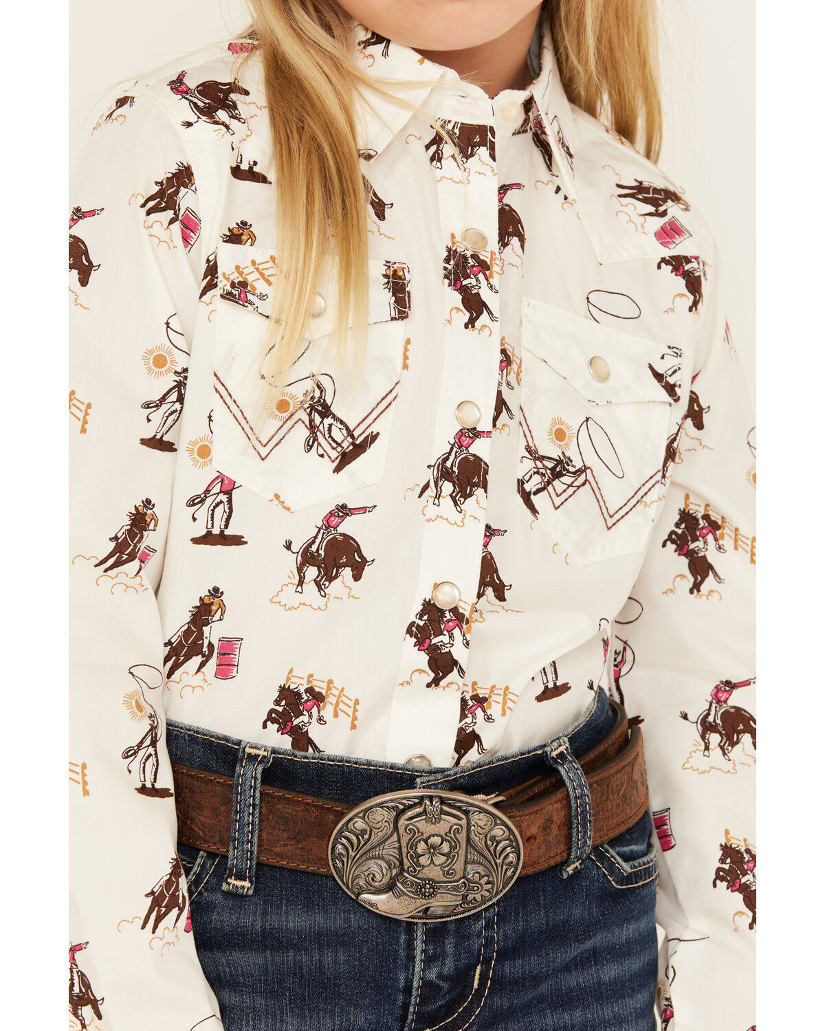 トップス KnuthMarf spring rugger shirt pink brown Buy Pink Floral Rib Long Sleeve Tops 4 Pack (3-16yrs) from