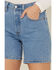 Image #2 - Levi's Women's 501® Original Medium Wash High Rise Mid Thigh Stretch Denim Shorts, Medium Wash, hi-res