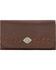American West Mohave Canyon Ladies' Chestnut Brown Tri-Fold Wallet, Chestnut, hi-res