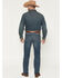 Image #3 - Cody James Men's Grullo Wash Wyatt Slim Bootcut Stretch Denim Jeans, Dark Wash, hi-res