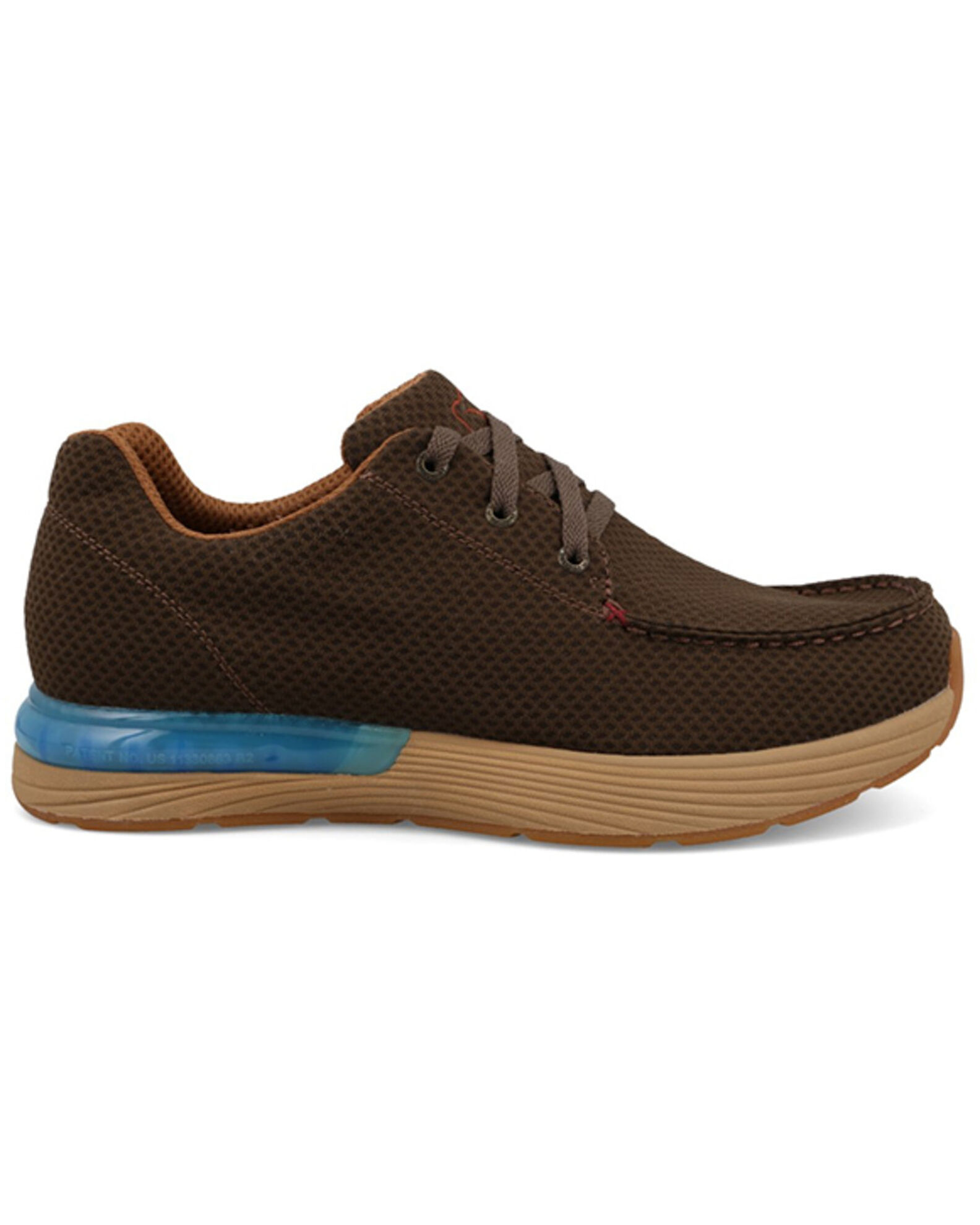 Image #2 - Twisted X Men's Cellstretch Active™ Casual Shoes - Moc Toe, Brown, hi-res