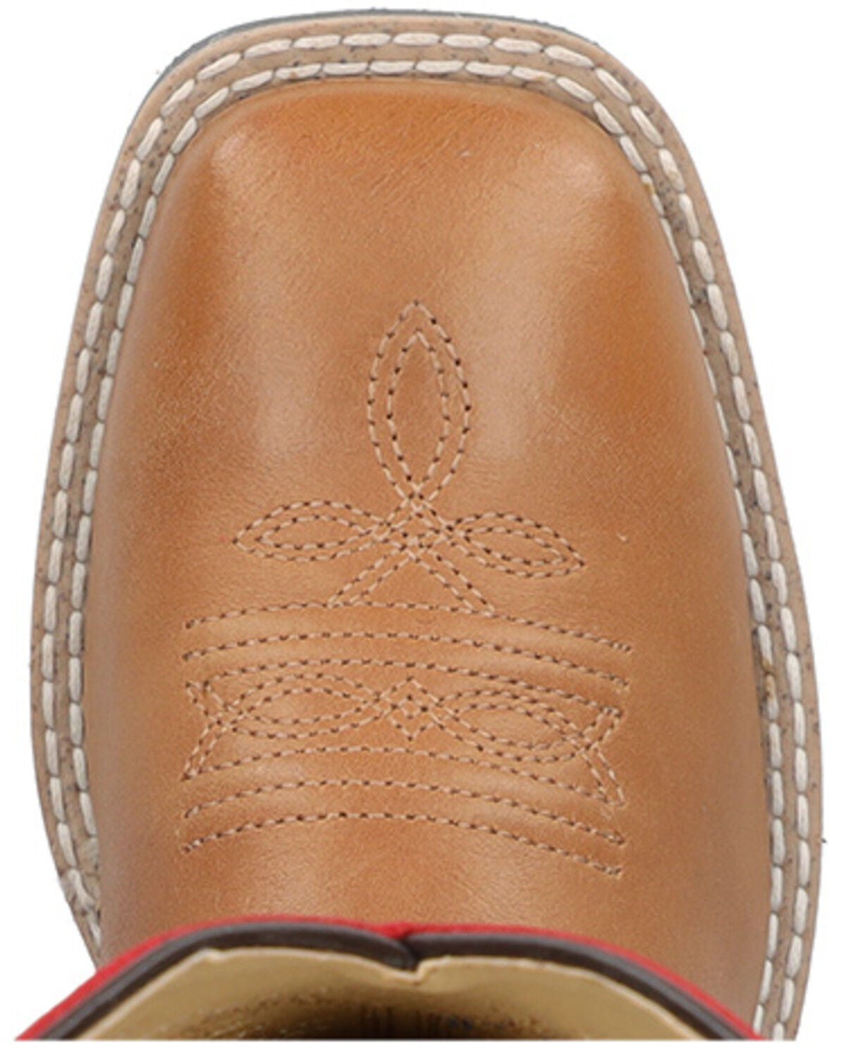 Image #6 - Smoky Mountain Little Boys' Barrett Western Boots - Broad Square Toe, Tan, hi-res