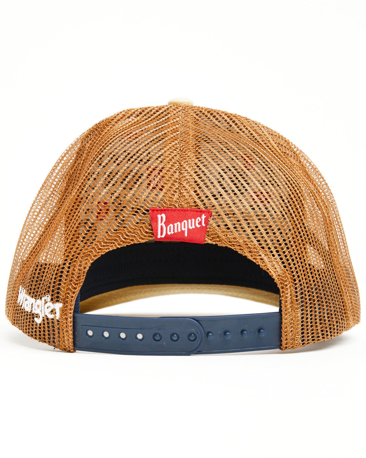 Image #3 - Wrangler X Coors Banquet Corduroy Ball Cap, Brown/blue, hi-res