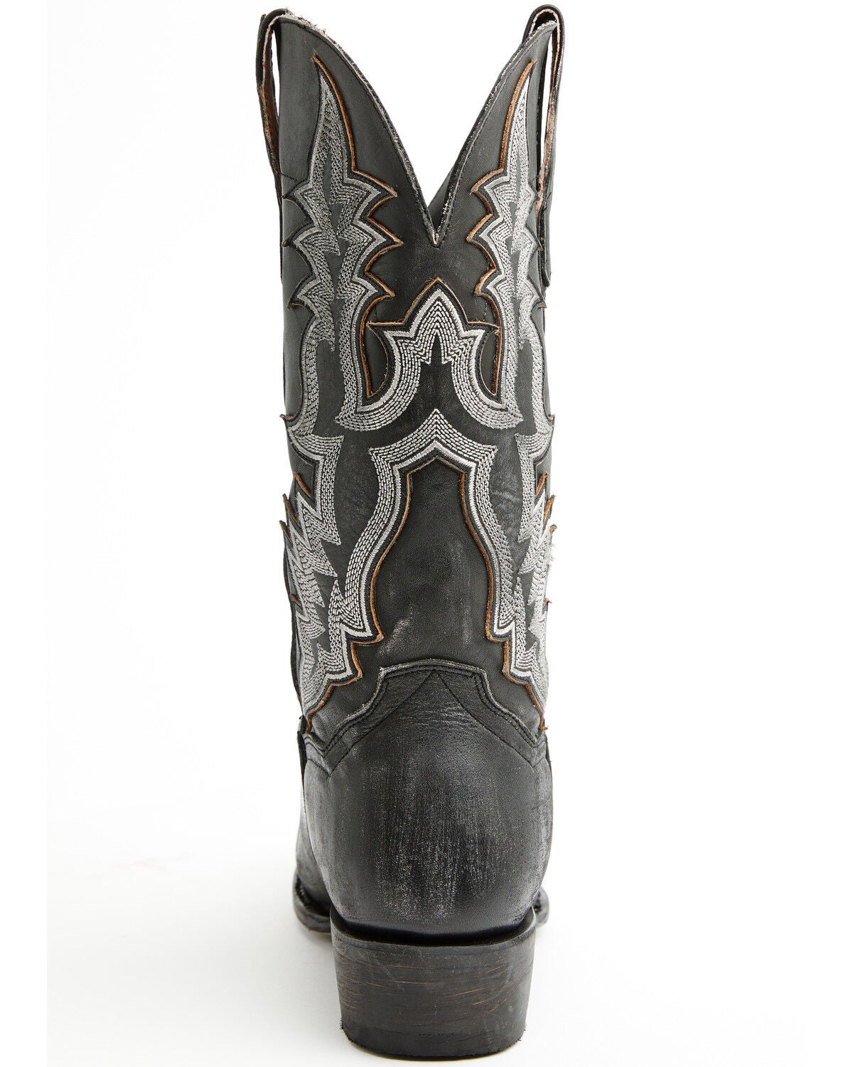 Image #5 - Dan Post Men's Diesel Western Boots - Snip Toe, Black, hi-res