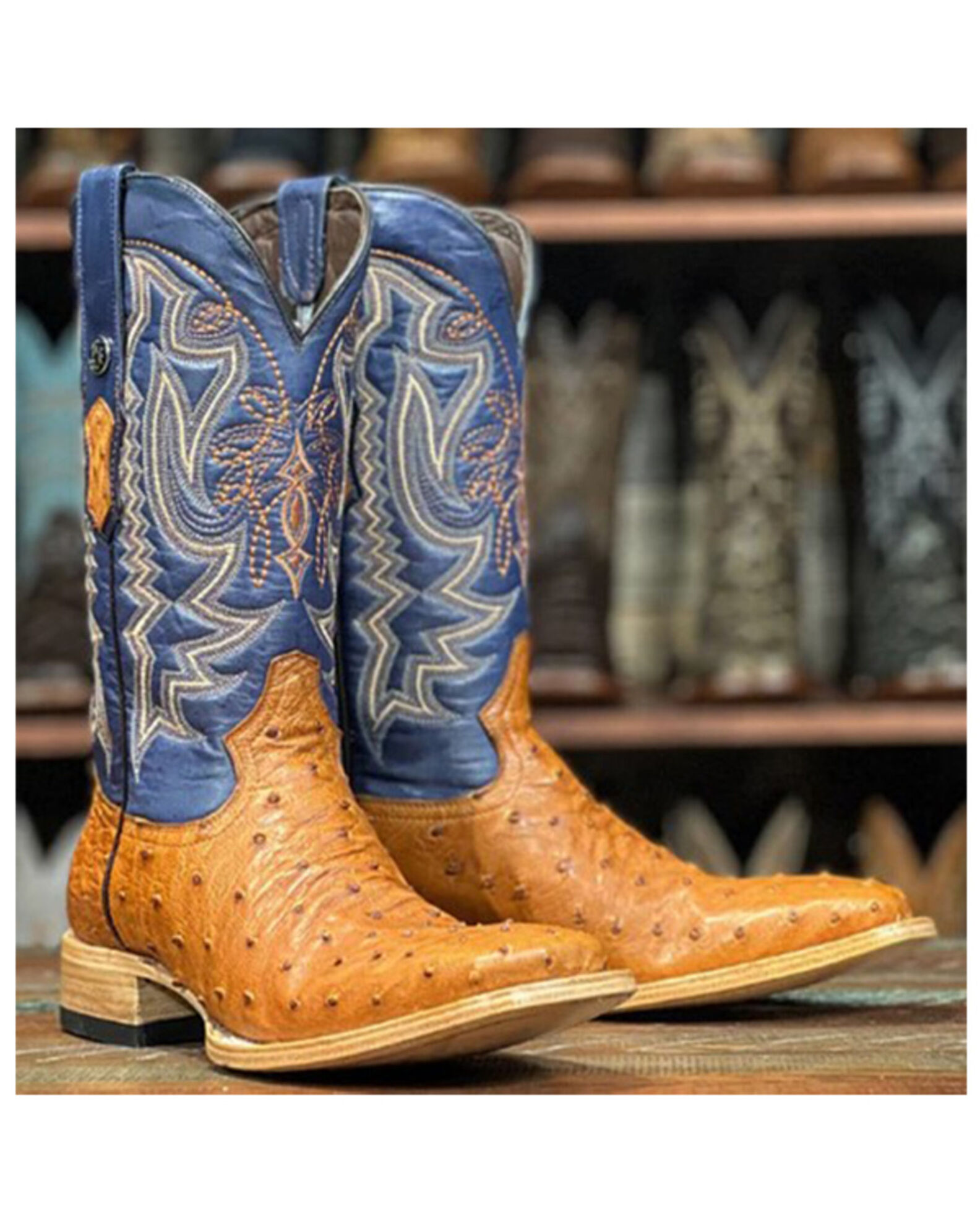 Tanner mark shop ostrich boots