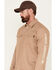 Image #2 - Cody James Men's FR Printed Logo Long Sleeve Midweight Pearl Snap Work Shirt, Rust Copper, hi-res