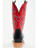 Image #5 - Hyer Men's Jetmore Exotic Full Quill Ostrich Western Boots - Broad Square Toe, Black, hi-res
