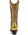 Image #4 - Dan Post Women's Eel Exotic Western Boot - Snip Toe, Gold, hi-res