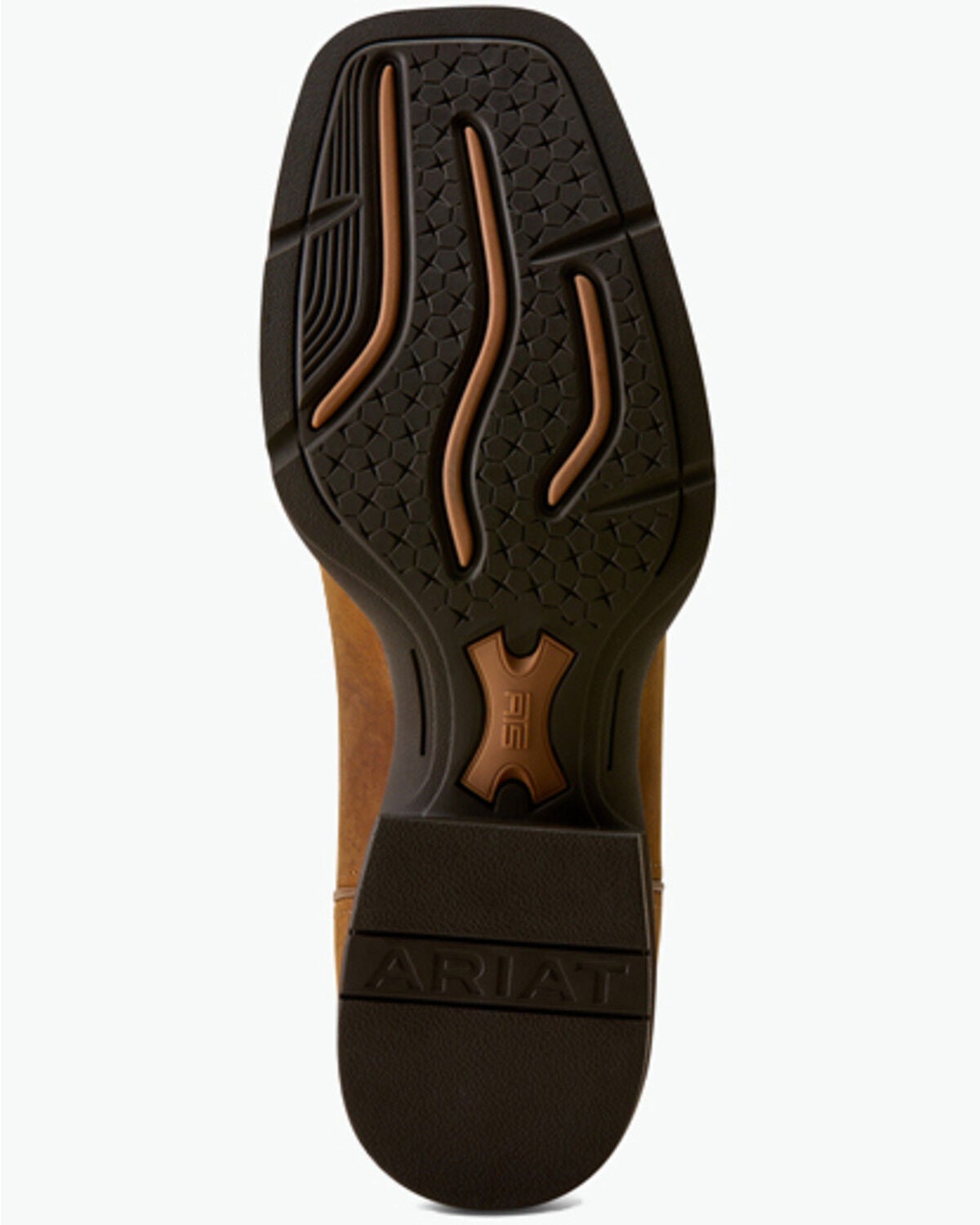 Image #5 - Ariat Men's Sport Riggs Waterproof Performance Western Boots - Broad Square Toe, Brown, hi-res