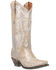 Image #1 - Dan Post Women's Frost Bite Western Boots - Snip Toe, Silver, hi-res