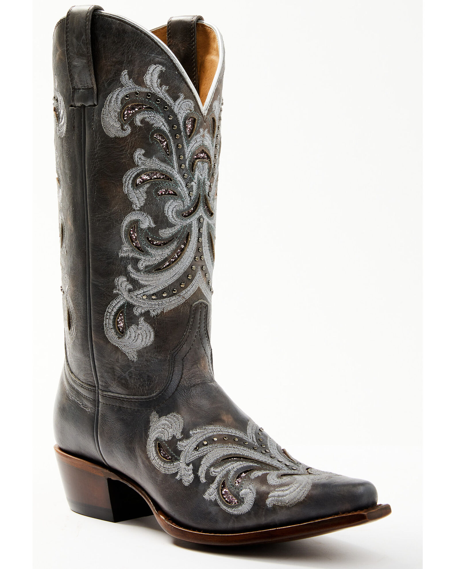 Grey western on sale boots womens