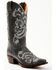 Image #1 - Shyanne Women's Iona Floral Studded Western Boots - Snip Toe , Grey, hi-res