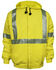 Image #1 - National Safety Apparel Men's FR Vizable Hi-Vis Zip Front Work Sweatshirt - Big, Bright Yellow, hi-res