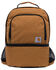 Image #1 - Carhartt Brown Insulated Two Compartment 24-Can Cooler Backpack, Brown, hi-res