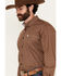 Image #2 - Cinch Men's Floral Geo Print Long Sleeve Button-Down Stretch Western Shirt, Black, hi-res