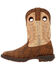 Image #3 - Durango Men's Rebel Performance Western Boots - Broad Square Toe , Tan, hi-res