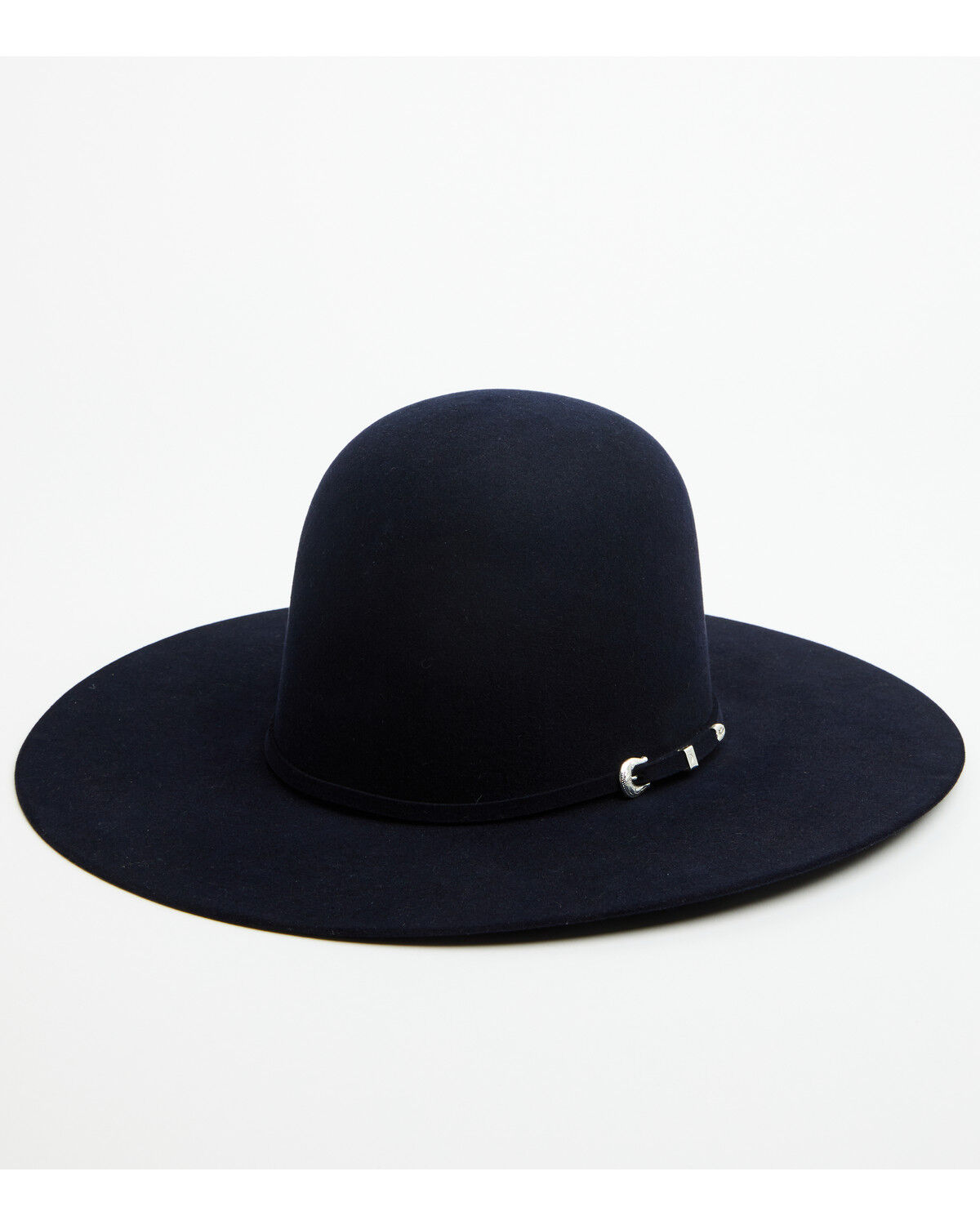 Image #1 - Serratelli Boss 10X Felt Cowboy Hat, Navy, hi-res