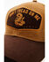 Image #2 - Cody James Men's Don't Tread On Me Oil Canvas Ball Cap, Brown, hi-res