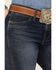 Image #2 - Wrangler Retro Women's Dark Wash High Rise Slim Stretch Bootcut Jeans , Dark Wash, hi-res