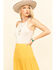 Image #3 - Shyanne Women's Heather High Neck Tank Top, Oatmeal, hi-res