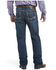 Image #2 - Ariat Men's Boot Barn Exclusive M4 Adkins Relaxed Fit Stretch Bootcut Jeans, Blue, hi-res