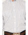 Image #3 - George Strait by Wrangler Men's Plaid Print Long Sleeve Button-Down Stretch Western Shirt - Tall, White, hi-res