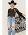Image #2 - Shyanne Women's Lace Tassel Kimono, Black, hi-res