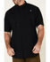 Image #3 - Ariat Men's Solid Tek Button Down Short Sleeve Western Shirt - Tall , Black, hi-res