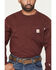 Image #3 - Carhartt Men's FR Force&reg; Loose Fit Eagle Long Sleeve Graphic Work T-Shirt, Burgundy, hi-res