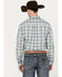Image #4 - Cinch Men's Plaid Print Long Sleeve Button Down Western Shirt, White, hi-res