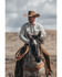 Image #1 - Blue Ranchwear Men's Yarn-Dye Plaid Print Long Sleeve Snap Western Shirt , Tan, hi-res