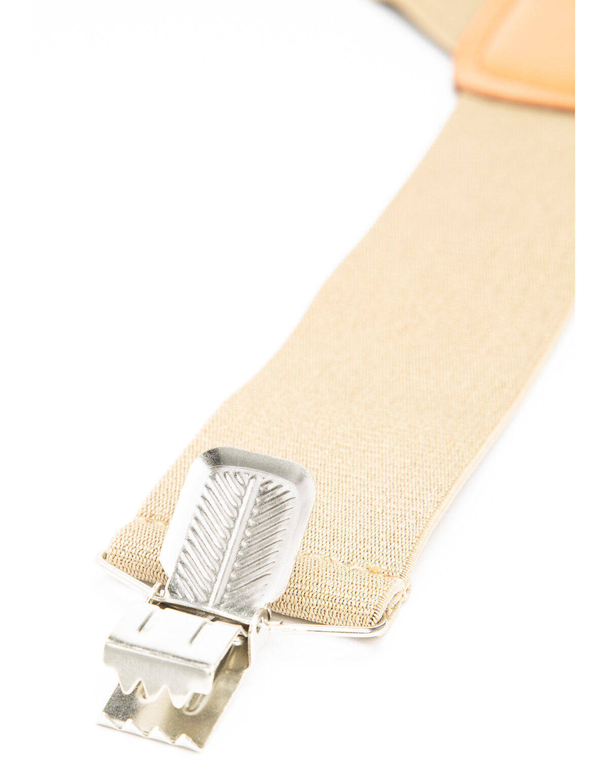 Image #2 - Hawx Men's Work Suspenders, Tan, hi-res
