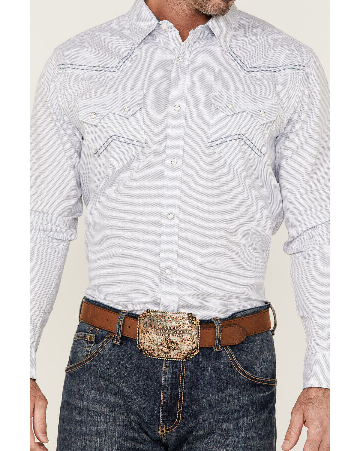 Image #3 - Cody James Men's Sand Creek Tonal Solid Long Sleeve Snap Western Shirt - Big & Tall, , hi-res
