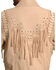 Liberty Wear Men's Fringed Leather Jacket - Big, Cream, hi-res