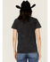 Image #4 - Coors Women's Banquet Logo Steer Head Short Sleeve Graphic Tee, Black, hi-res