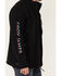 Image #3 - Cody James Core Men's Serape Logo Sleeve Zip-Front Steamboat Jacket, Black, hi-res