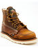 Image #1 - Thorogood Men's 6" American Heritage MAXWear Made In The USA Wedge Sole Work Boots - Soft Toe, Brown, hi-res