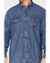 Image #3 - Hawx Men's Denim Shirt Jacket, Indigo, hi-res