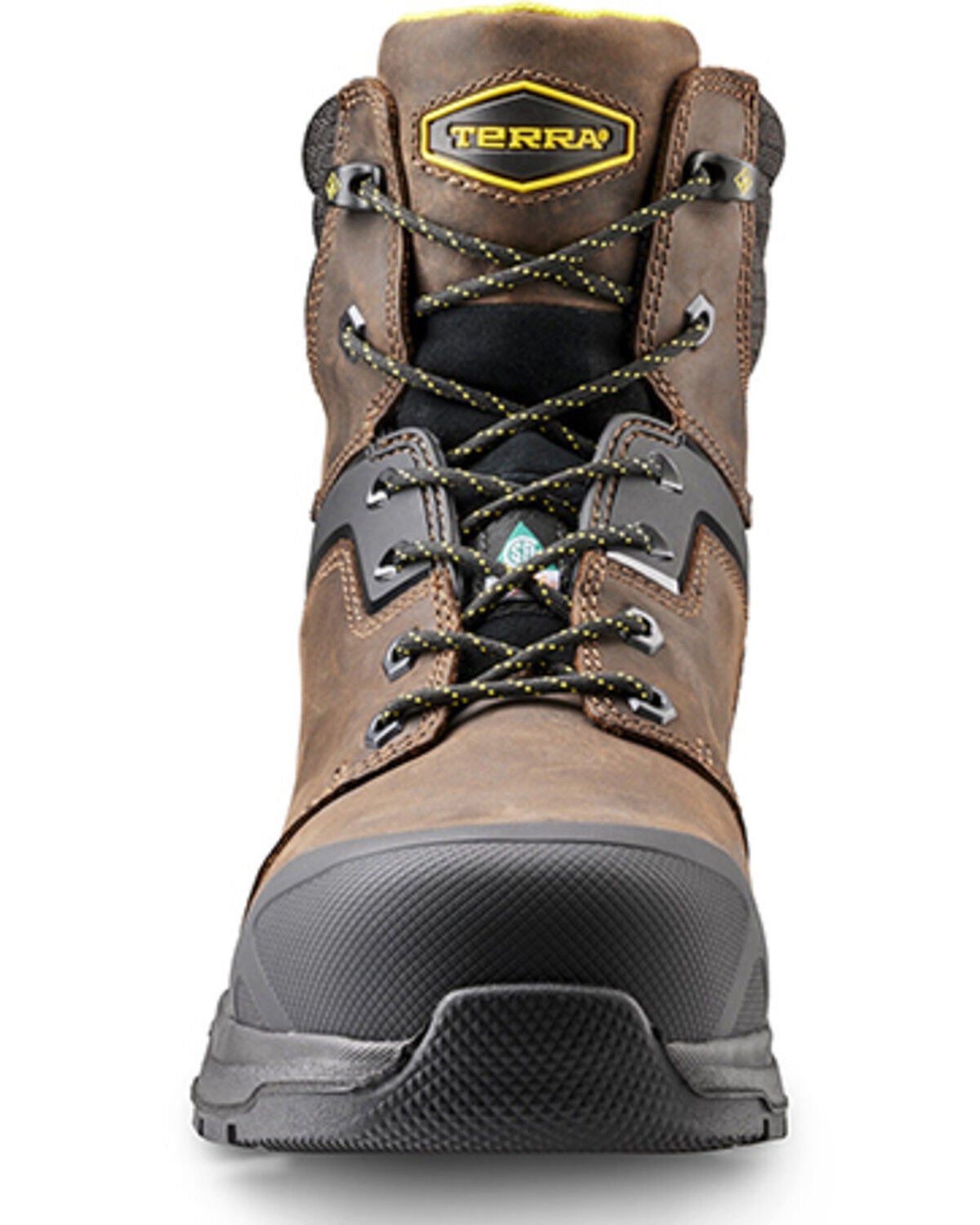 Image #4 - Kodiak Men's 6" Terra Carbine Waterproof Work Boots - Composite Toe, Brown, hi-res