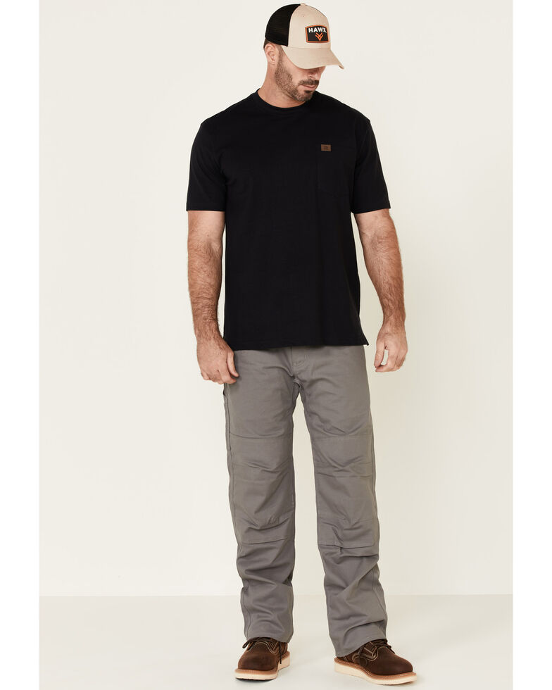 Hawx Men's Steel Stretch Canvas Work Pants , Olive, hi-res