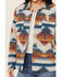 Image #3 - Idyllwind Women's Southwestern Print Shacket, Indigo, hi-res