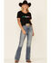 Image #2 - Ariat Women's Viva Mexico Logo Graphic Tee , Black, hi-res