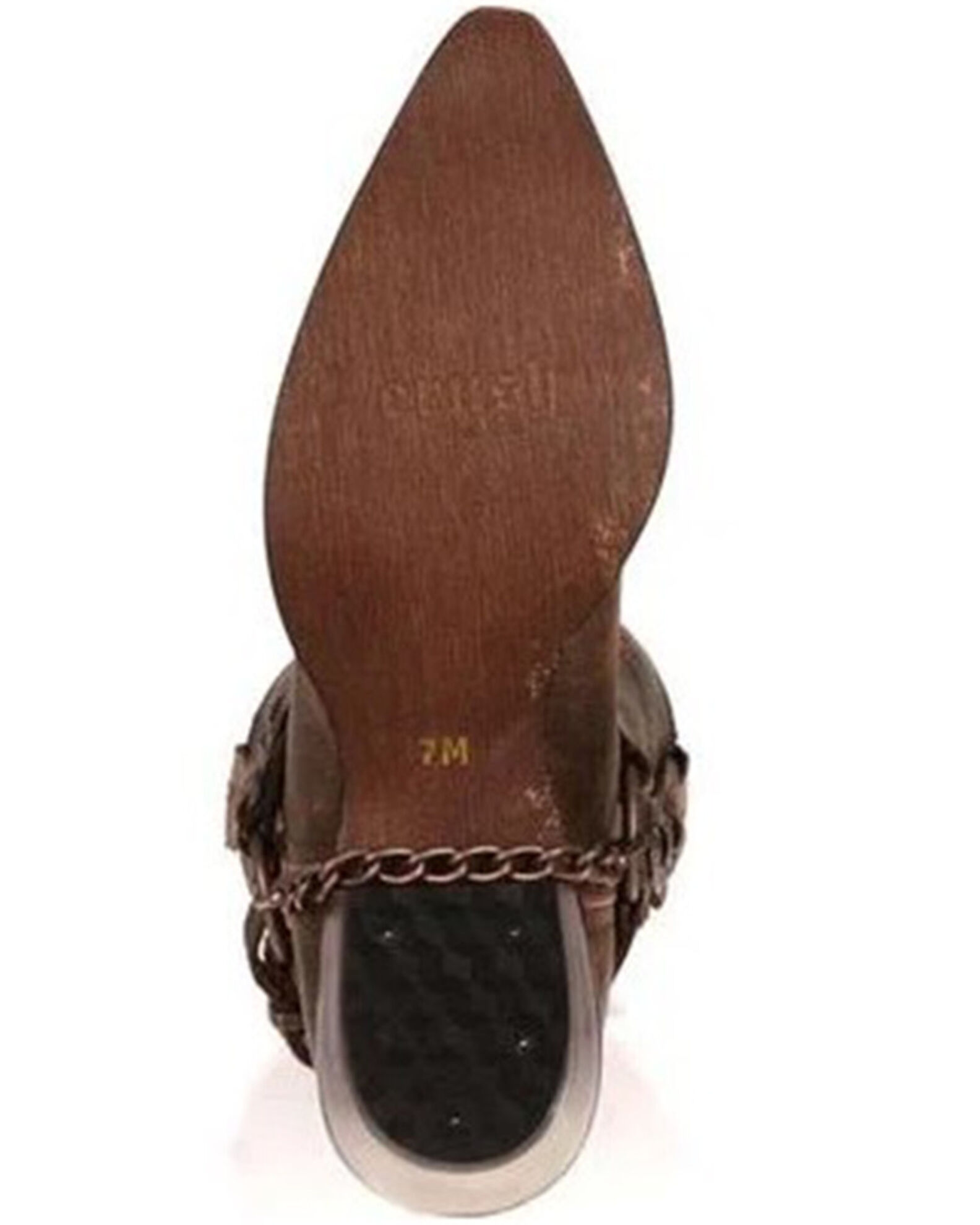 Image #8 - Durango Women's Crush Heart Harness Boots - Snip Toe, Brown, hi-res