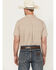 Image #4 - Cody James Men's Grill And Greet Geo Print Short Sleeve Button-Down Stretch Western Shirt - Big, Tan, hi-res