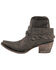 Junk Gypsy by Lane Women's HWY 237 Distressed Booties - Snip Toe, Black, hi-res