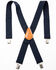 Hawx Men's Navy Work Suspenders, Navy, hi-res