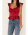 Image #3 - Band of the Free Women's Cherry Bomb Top, Red, hi-res