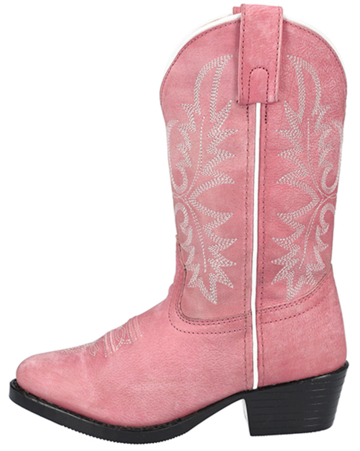 Image #3 - Smoky Mountain Little Girls' Denver Western Boots - Round Toe, Pink, hi-res